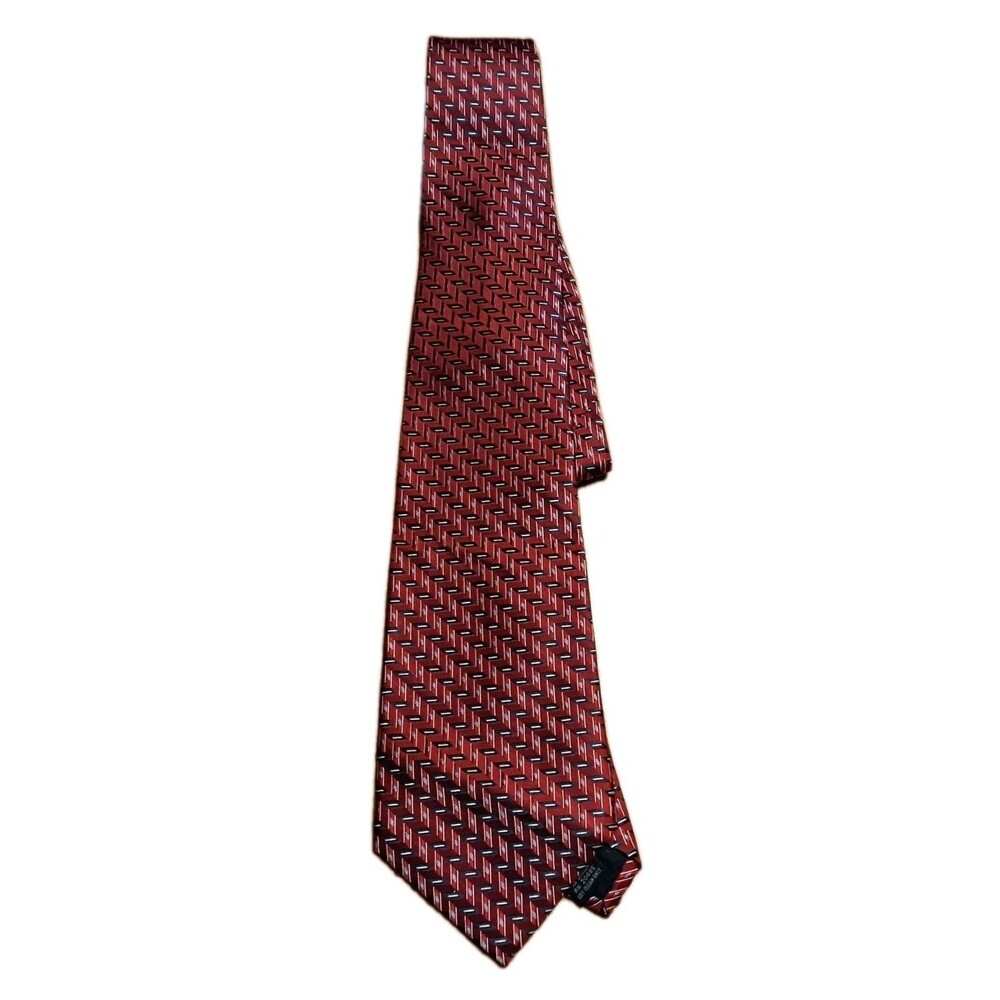 Mens Tie Pierre Cardin Tie RN#20485 100% Silk Handmade Excellent